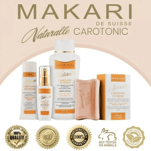 Makari Naturalle Carotonic Lotion corps hydratante - Necar cosmetique
