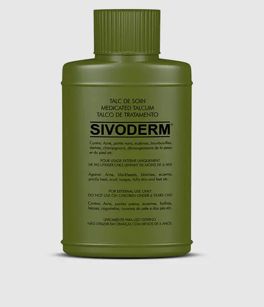 SIVODERM Talc de Soin - Necar cosmetique