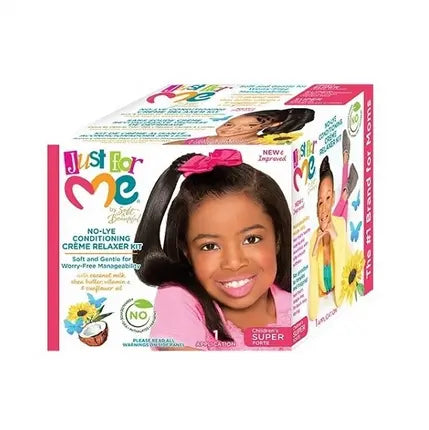 Just For Me NO-LYE Conditioning creme relaxer kit - Necar cosmetique