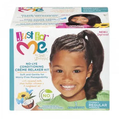 Just For Me NO-LYE Conditioning creme relaxer kit - Necar cosmetique